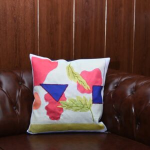 embroidered cusion cover
